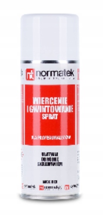 SPREJOVÝ OLEJ na vŕtanie a závitovanie Normatek